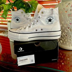 Converse Chuck Taylor All Star Lift Hi optical white
